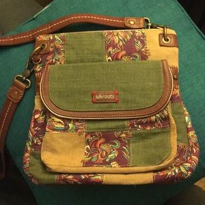 SakRoots crossbody bag, boho